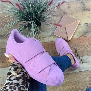 superstar 80s cf shoes lilac